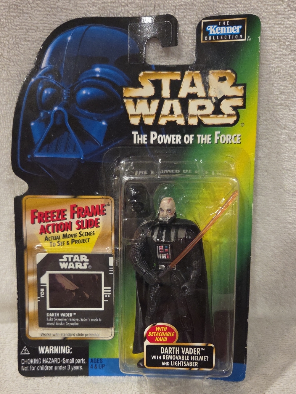 STAR WARS THE POWER OF THE FORCE DARTH VADER FIGURE